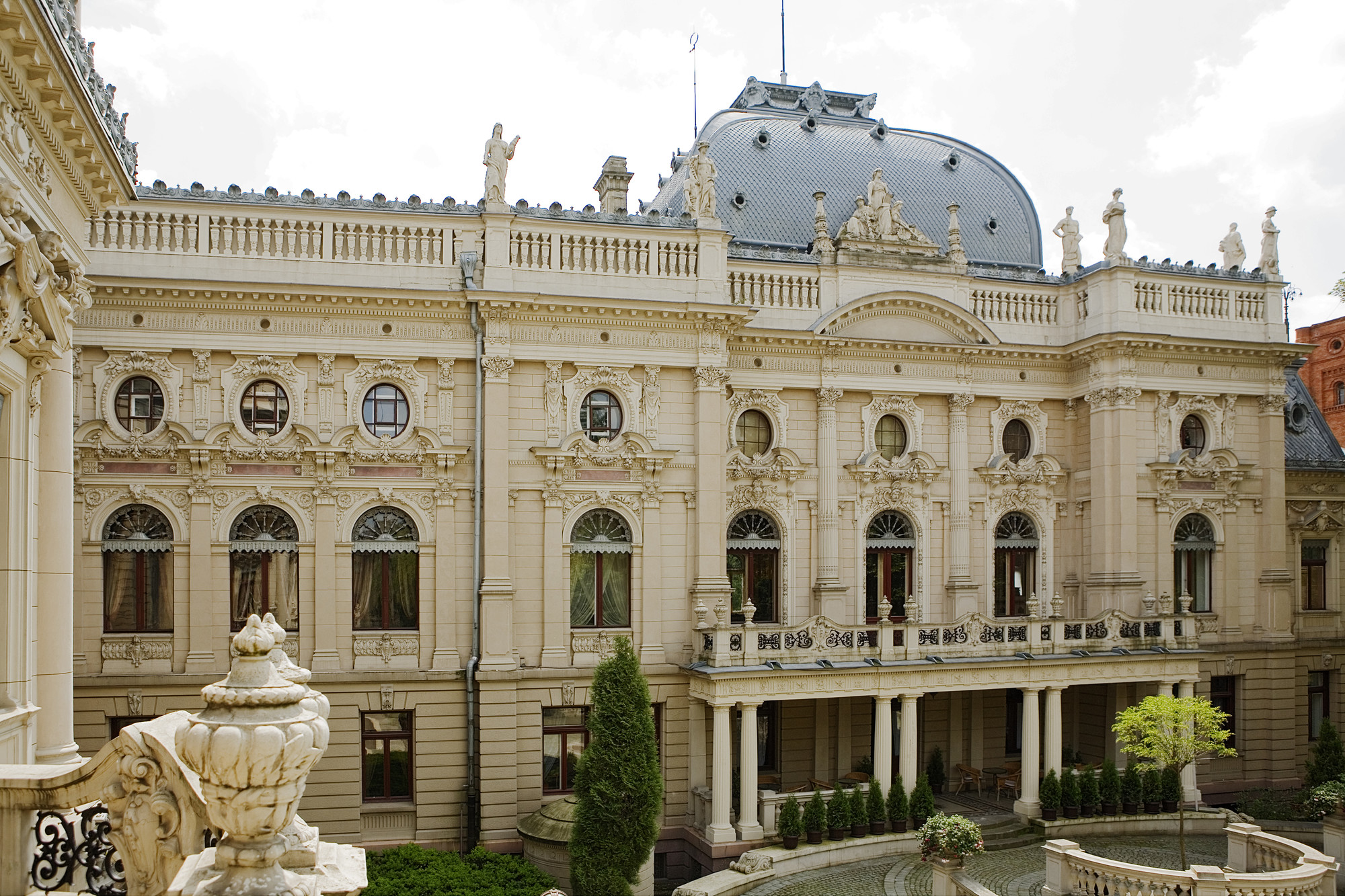 Building of the Museum of the City of Lodz.