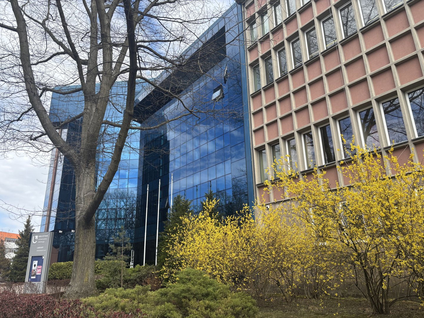 The University of Lodz Library building