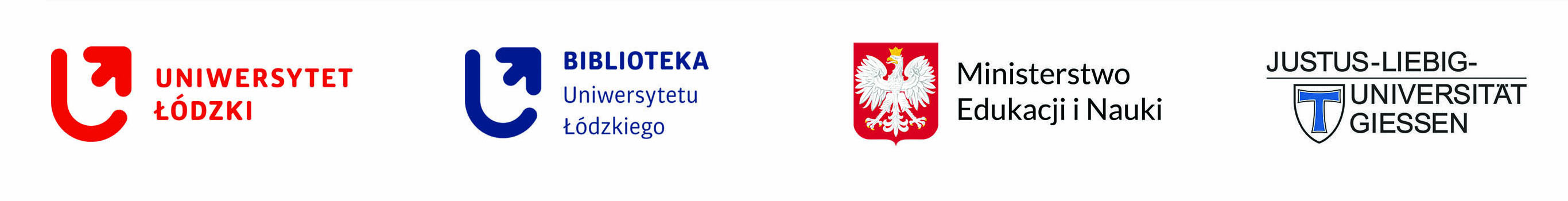 logotypy: UŁ, BUŁ, MEiN, JLUG logotypy: UŁ, BUŁ, MEiN, JLUG