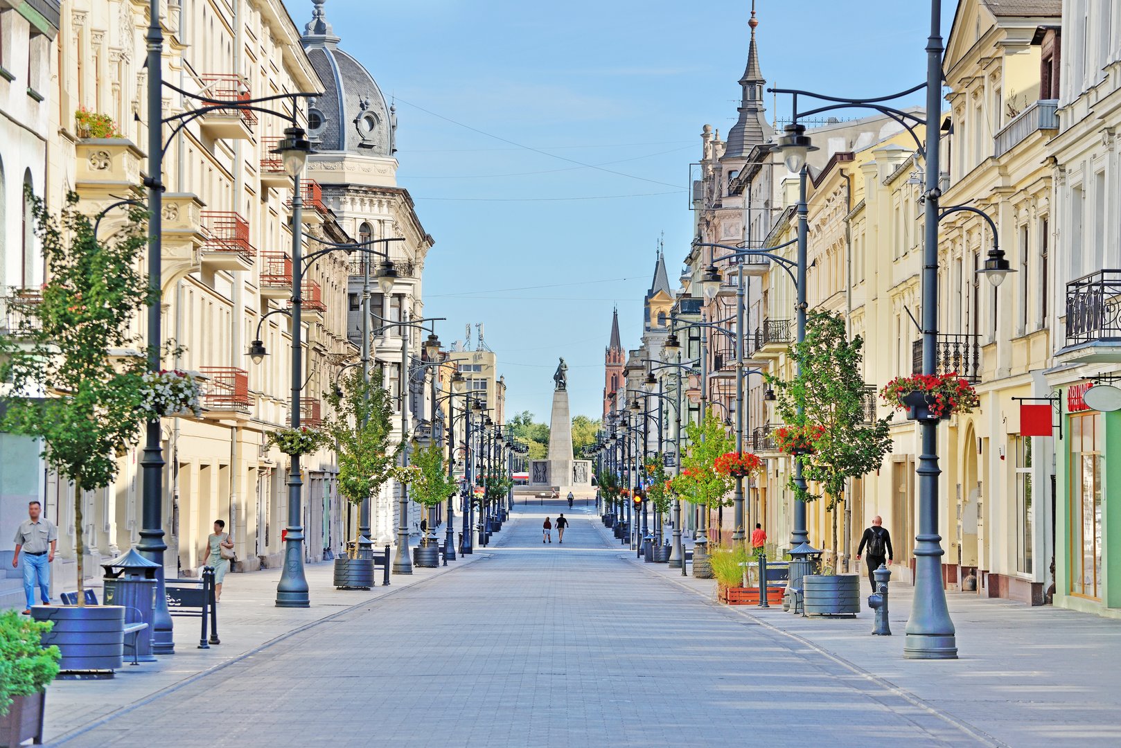 Ulica Piotrkowska.