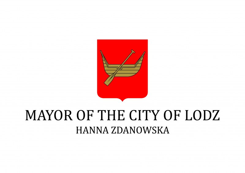 logo mayor of the city od lodz