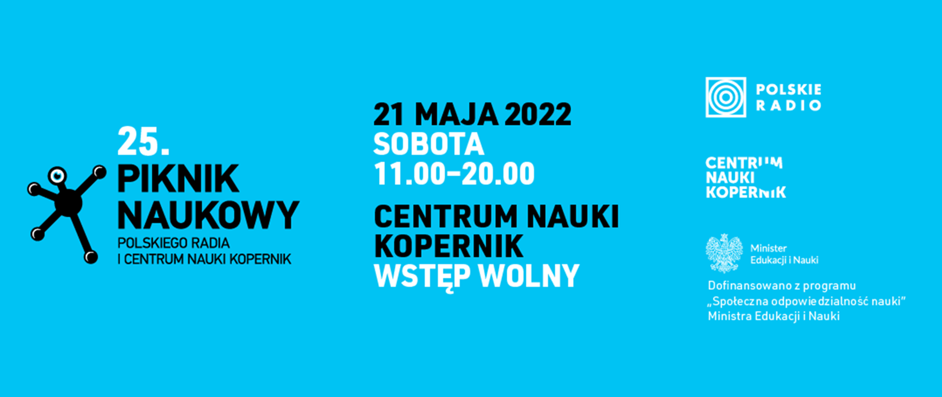 plakat 25. pikniku naukowego