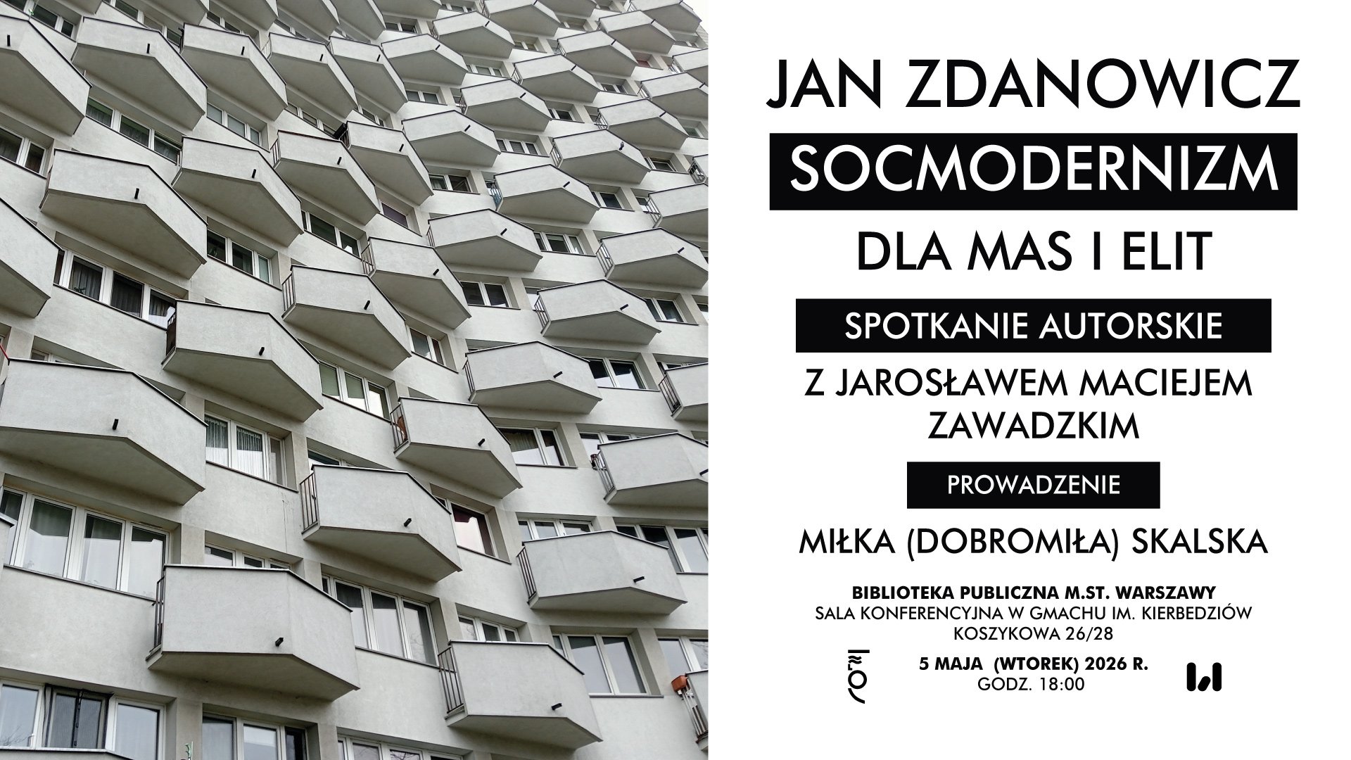 czarno-biały plakat 