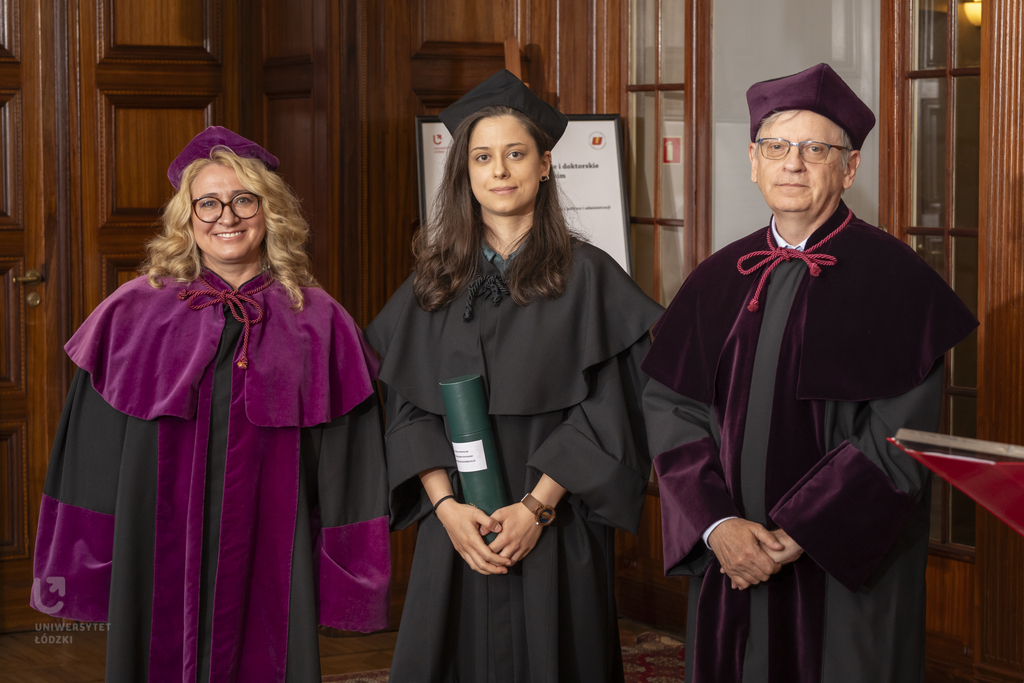 dr Paulina Adamczyk - wręczenie doktoratów