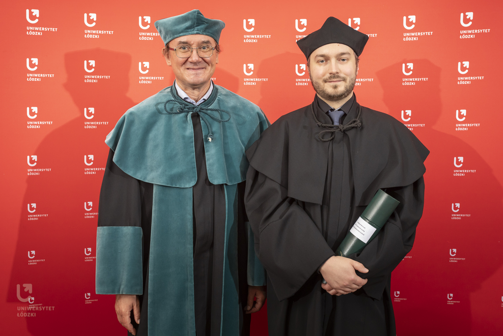dr Marcel Bartczak - wręczenie doktoratów