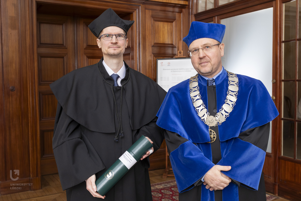 dr Piotr Ciach - wręczenie doktoratów