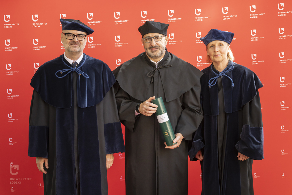 dr Ilario Cola - wręczenie doktoratów 