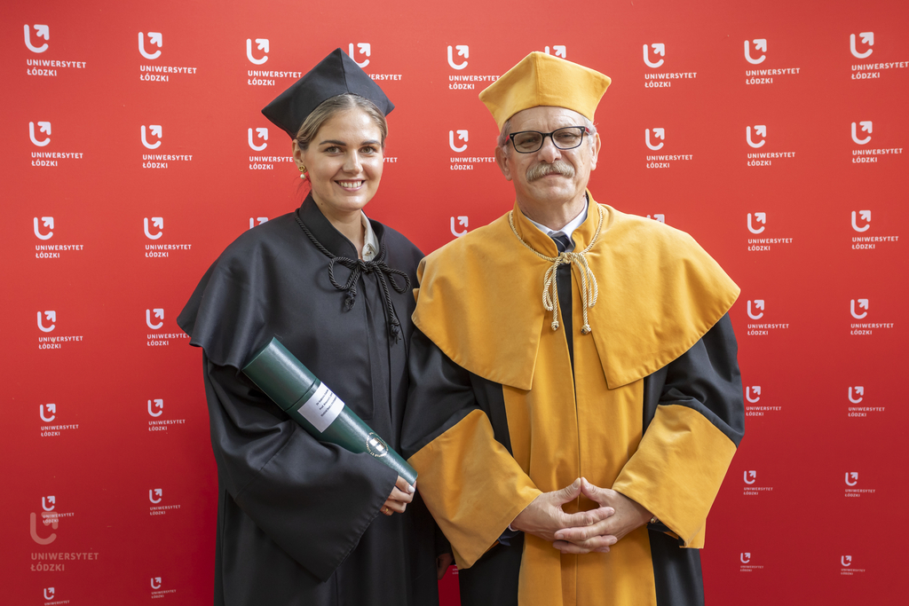 dr Gabriela Dobińska - wręczenie doktoratów