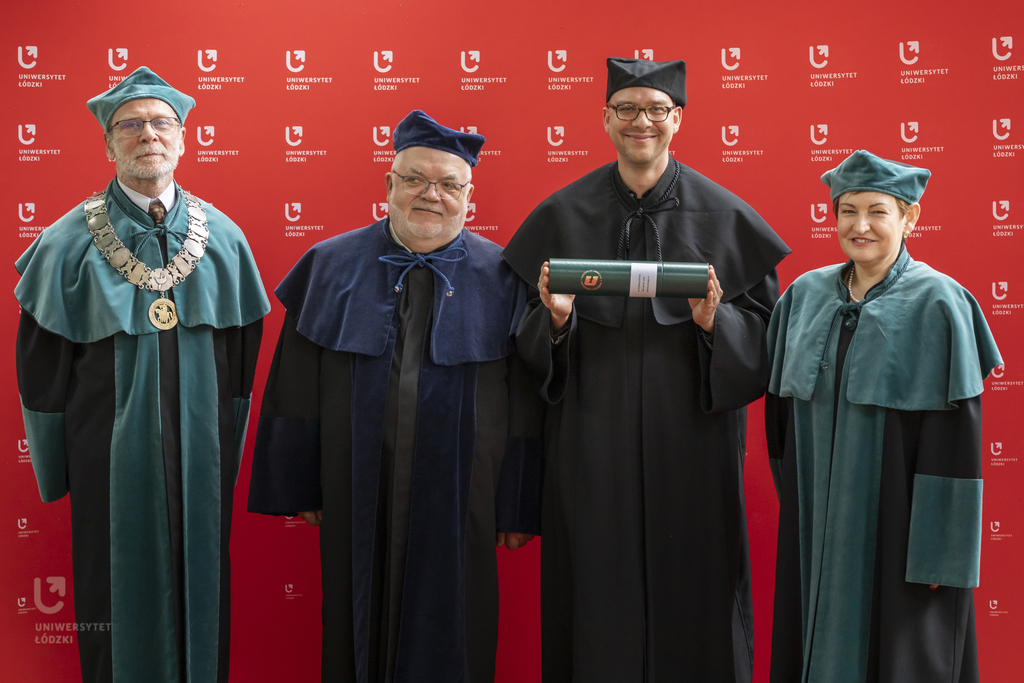 dr Michał Dondzik - wręczenie doktoratów 