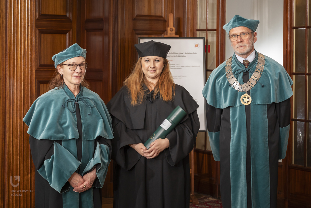 dr Olga Jagnicka - wręczenie doktoratów