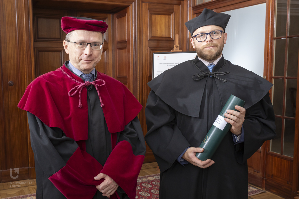 dr Krzysztof Kaźmierczak - wręczenie doktoratów