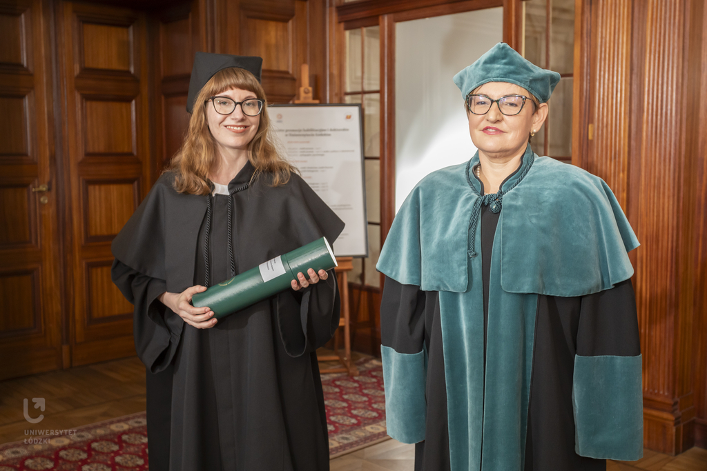 dr Marta Kasprzak - wręczenie doktoratów
