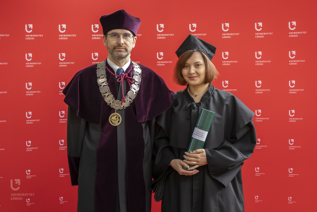 dr Yaryna Khmara - wręczenie doktoratów