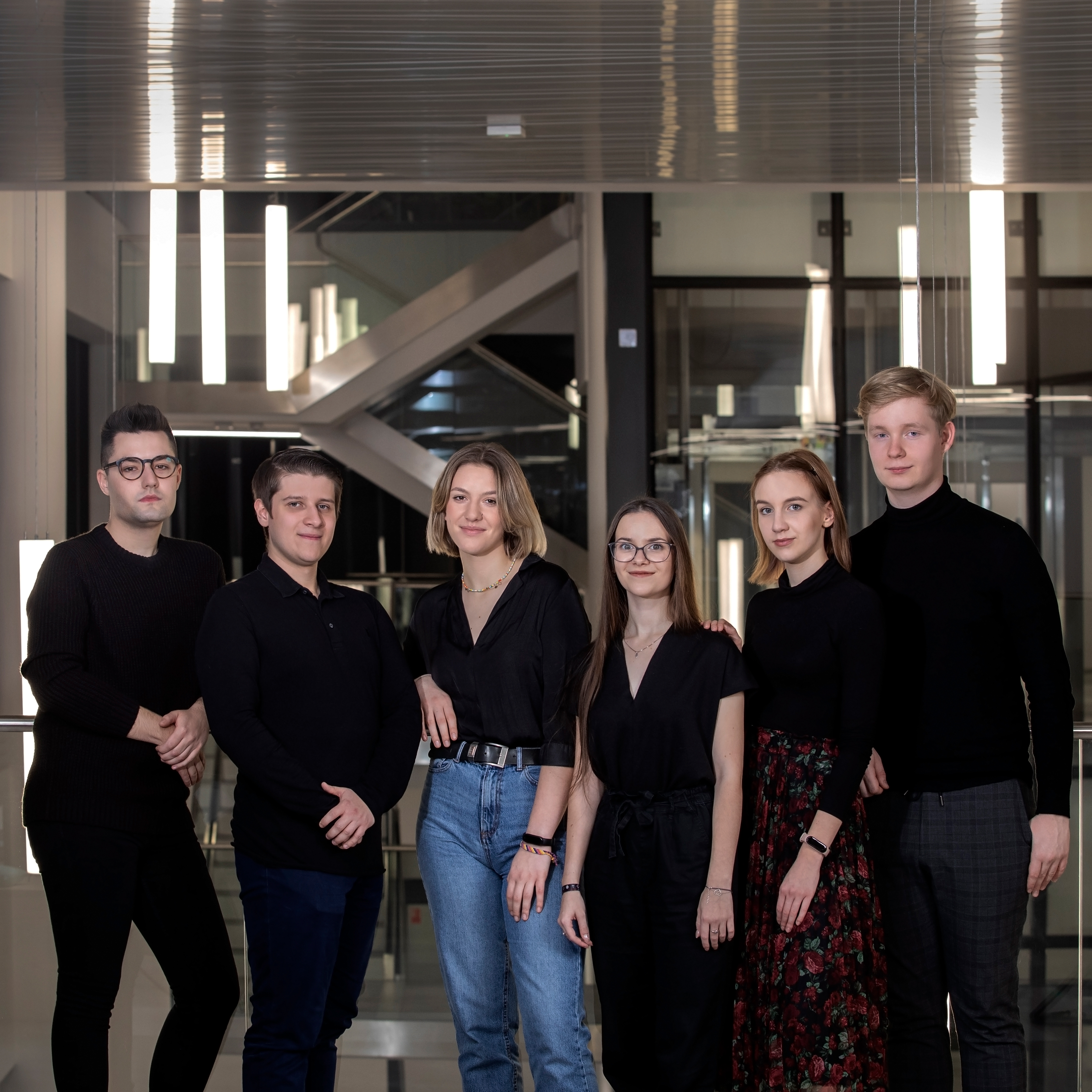 Grupa studentów