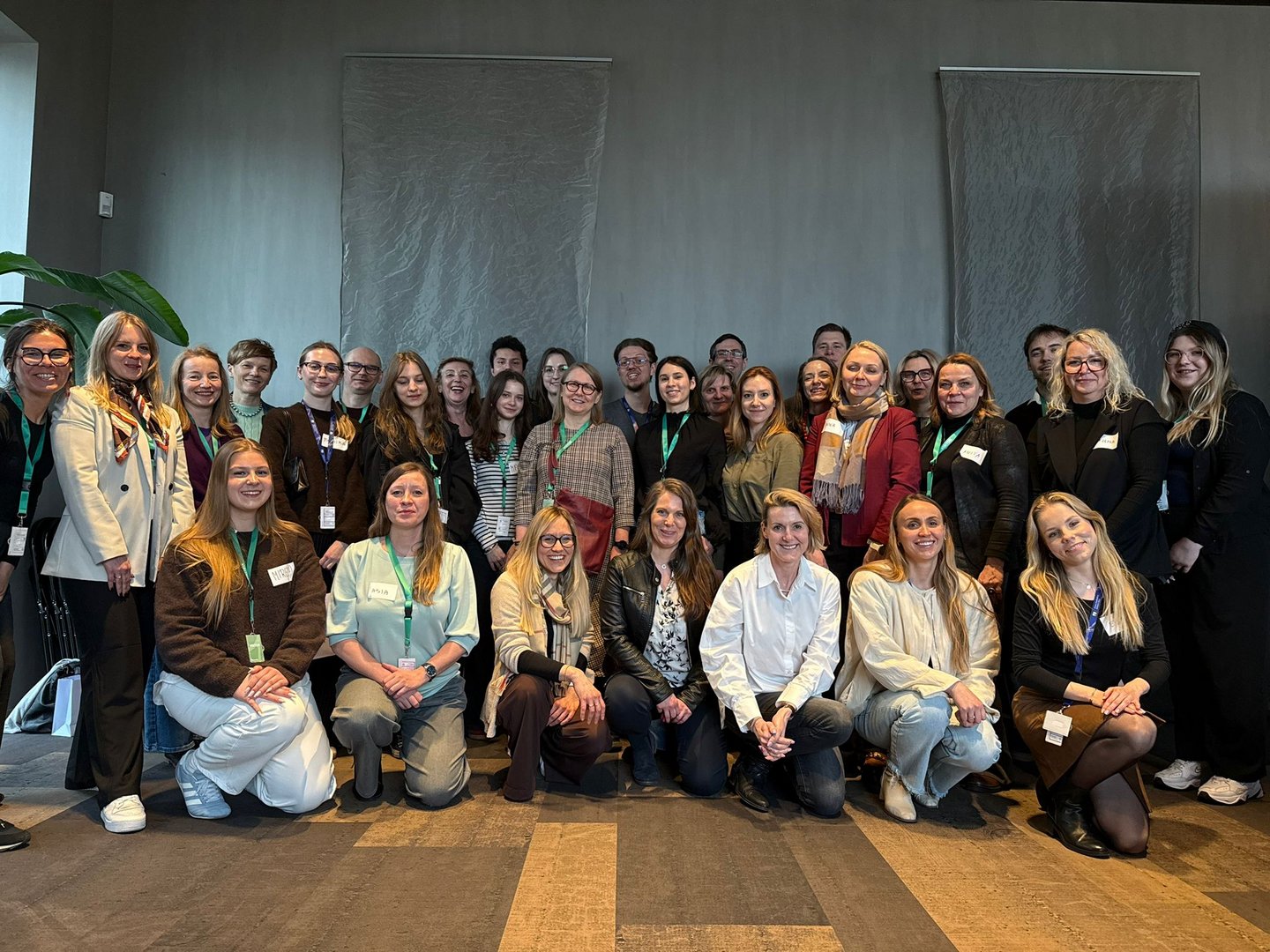 a group photo of the event participants