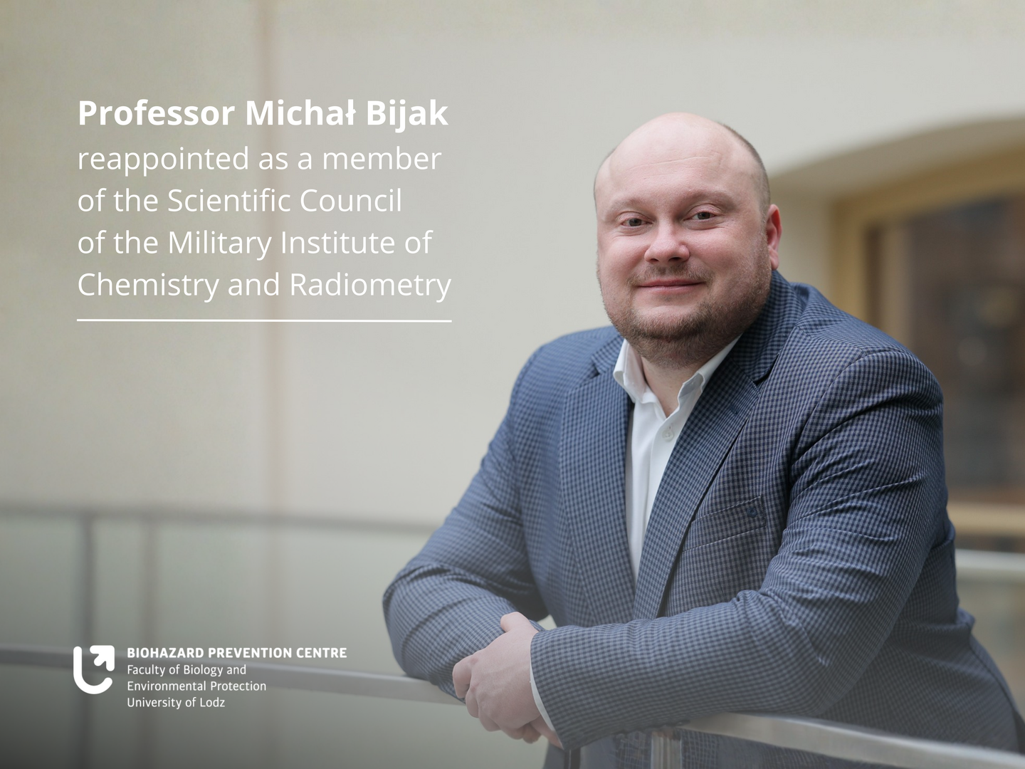 a photo of Prof. Bijak