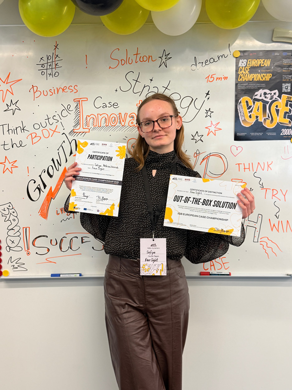 The competition winner