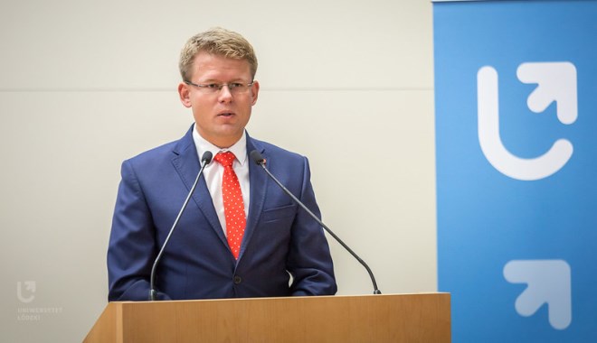Wiceprezydent Miasta Łodzi Adam Wieczorek
