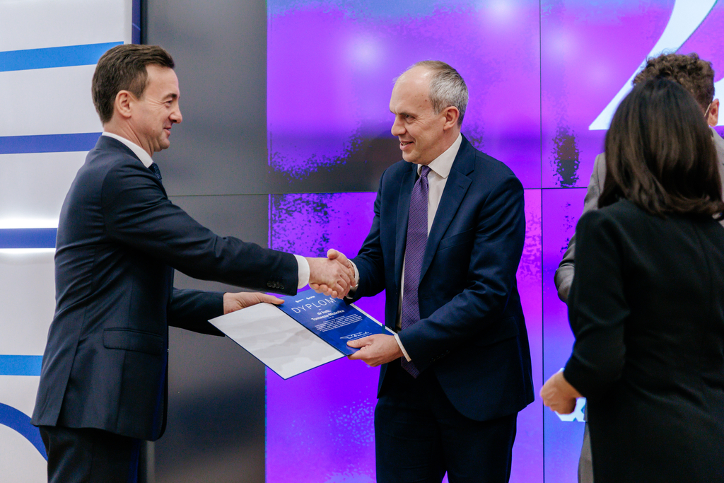 presentation of the award