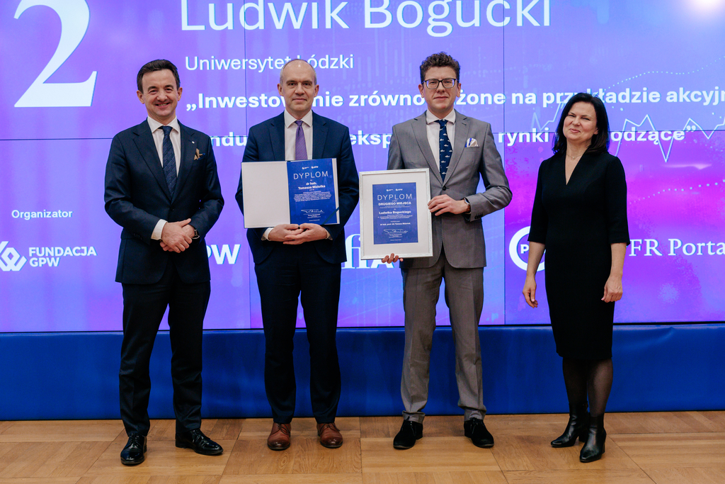 presentation of the award