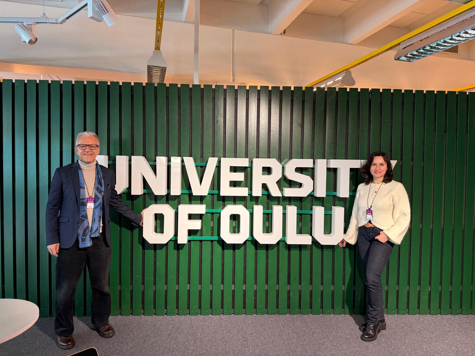 naukowcy UŁ na Uniwersytecie w Oulu
