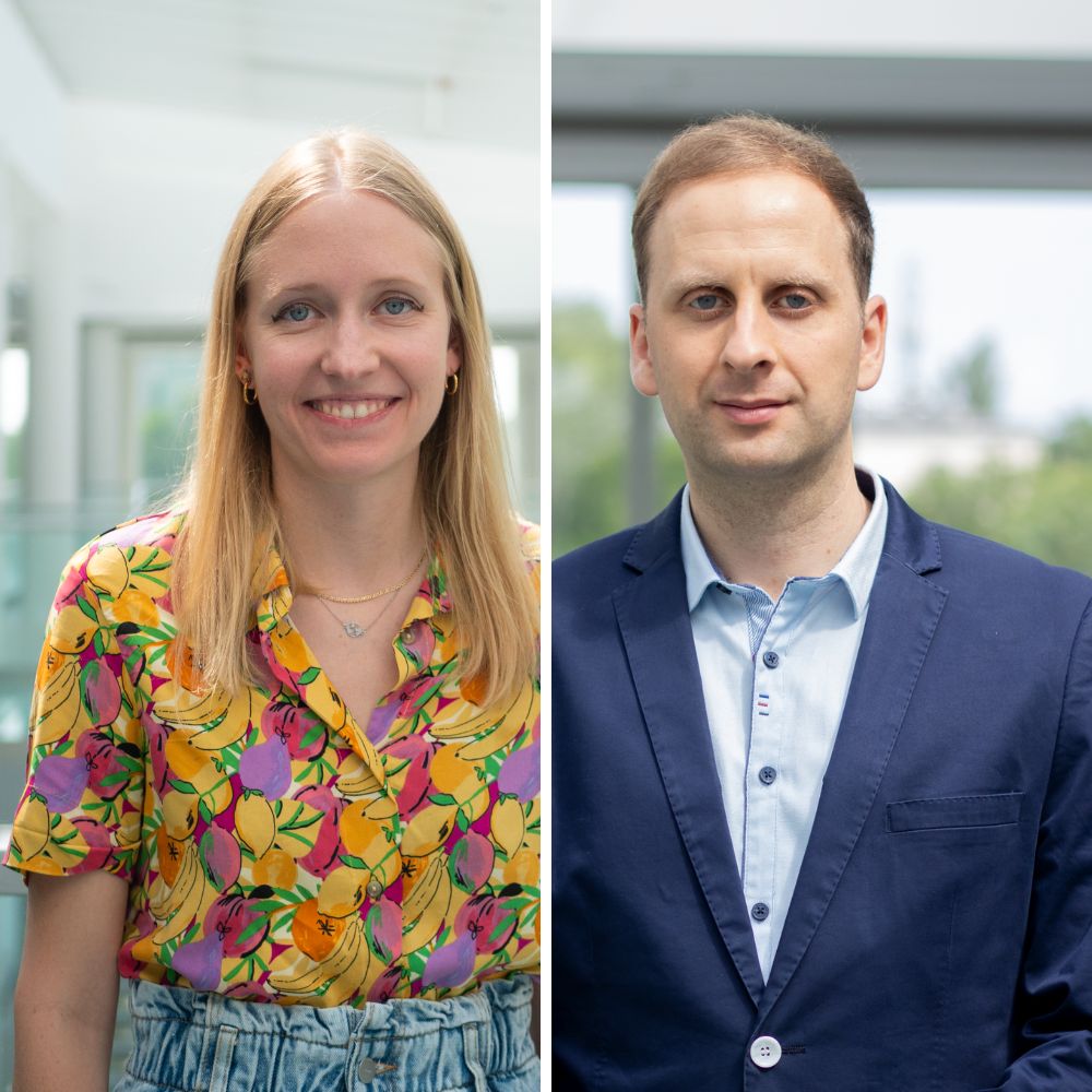 dr Urbaniak (po lewej) oraz dr Sobczak (po prawej)
