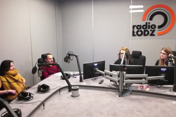 Wizyta w Radiu Łódź