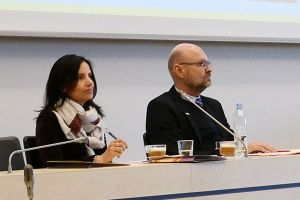 dr AGnieszka Stawikowska-Marcinkowska i prof. Artur Gałkowski