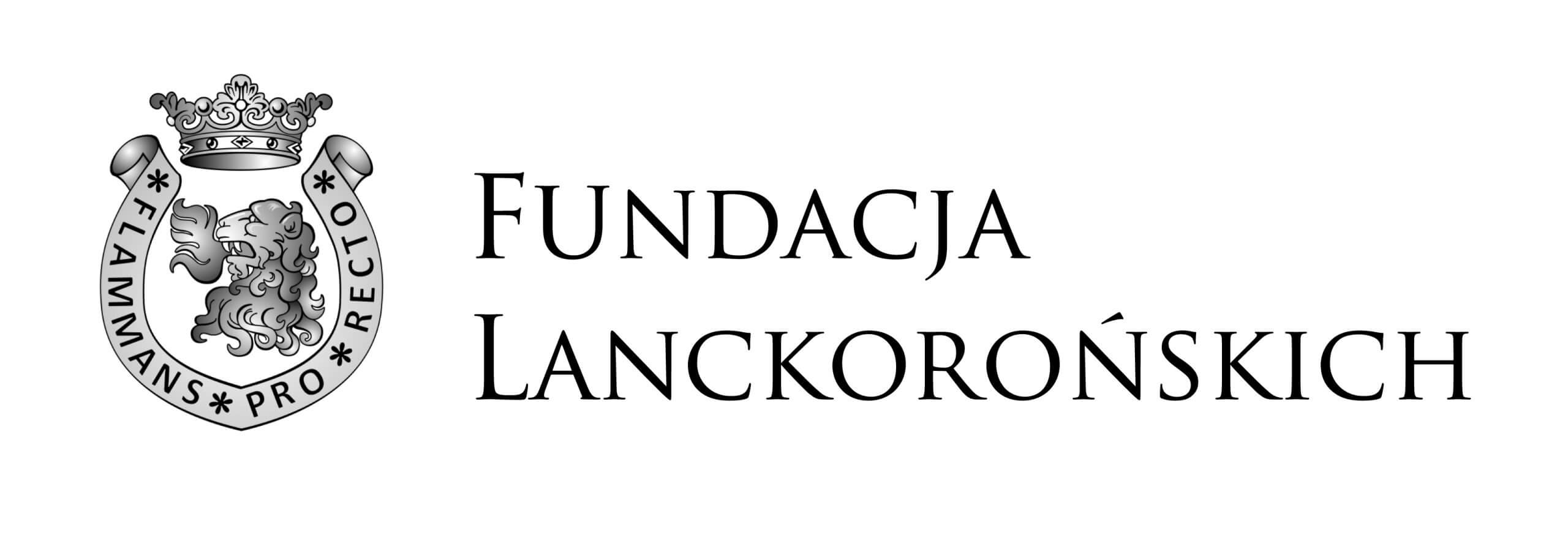 Logo Fundacji Lanckorońskich