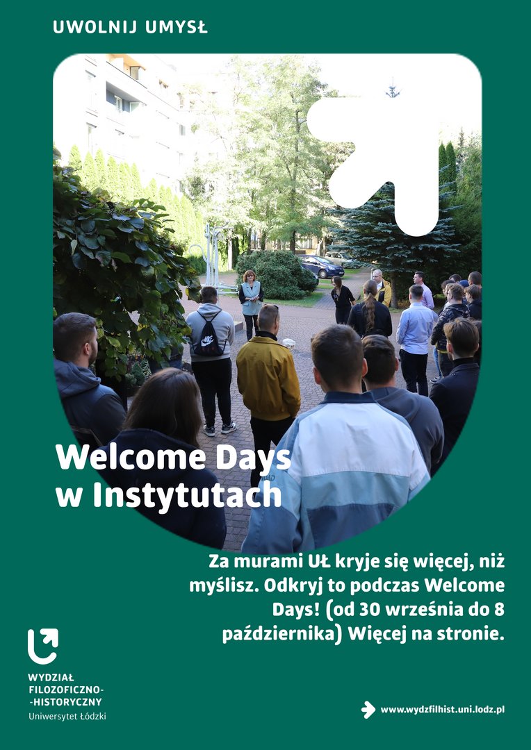 plakat welcome days