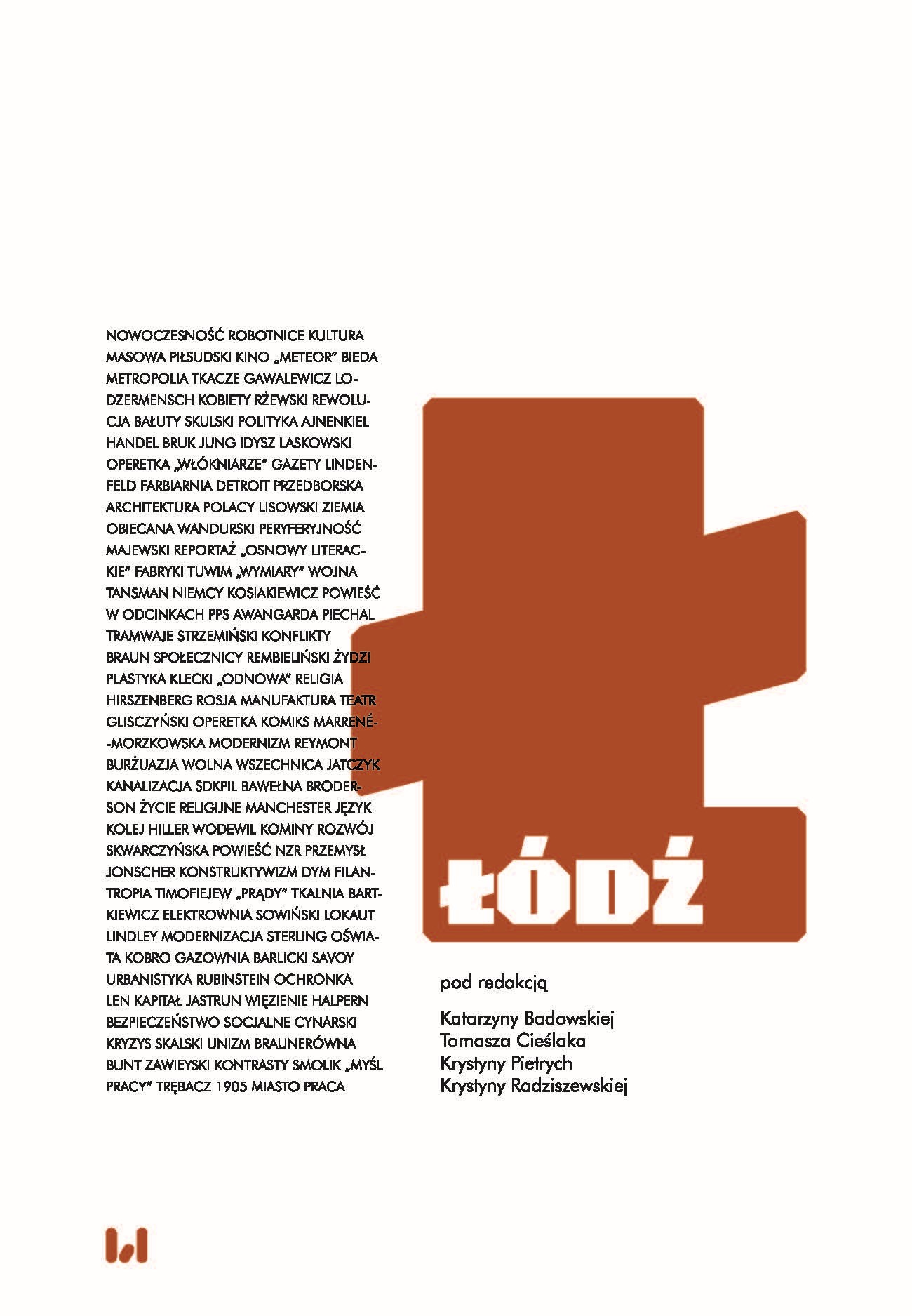 Okładka książki pt. Łódź. Miasto modernistyczne