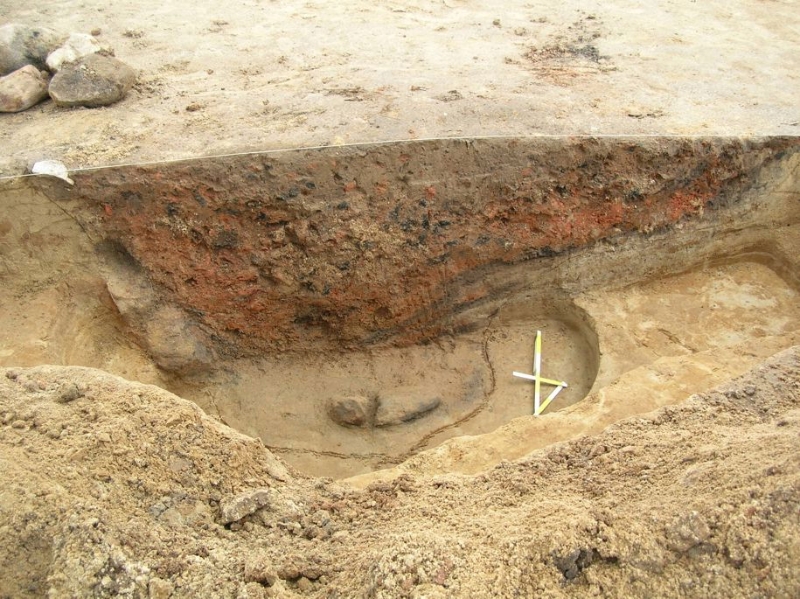 Zdjęcia z badań archeologicznych