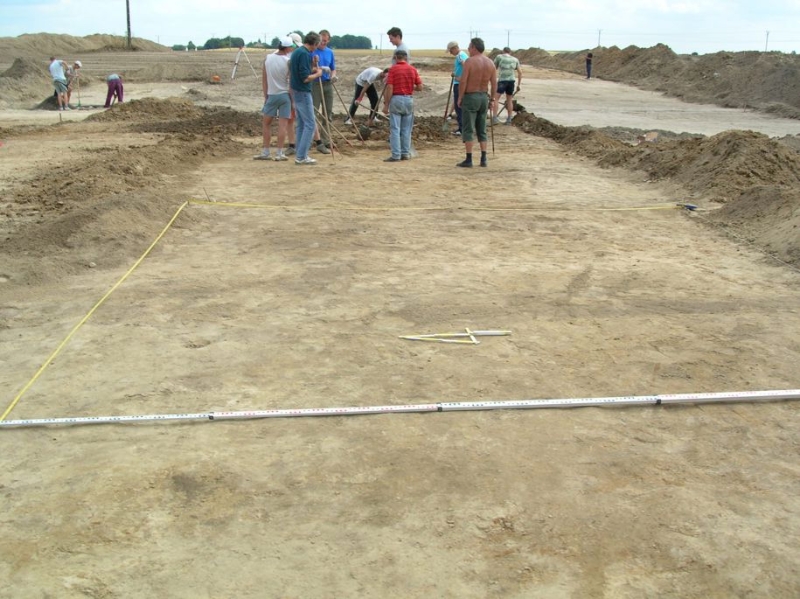 Zdjęcia z badań archeologicznych