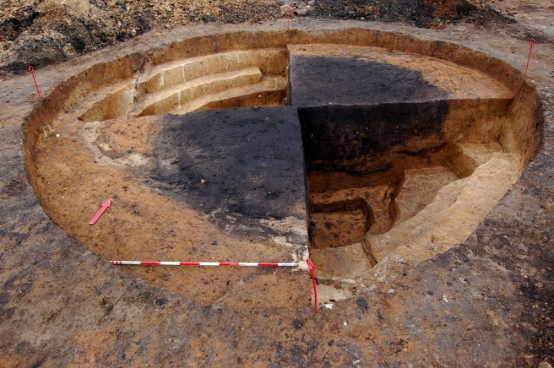 Zdjęcie z prac archeologicznych