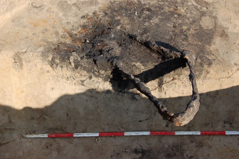 Zdjęcie z prac archeologicznych