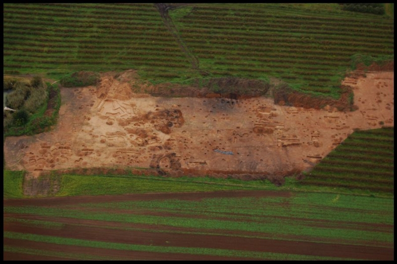 Zdjęcie z prac archeologicznych