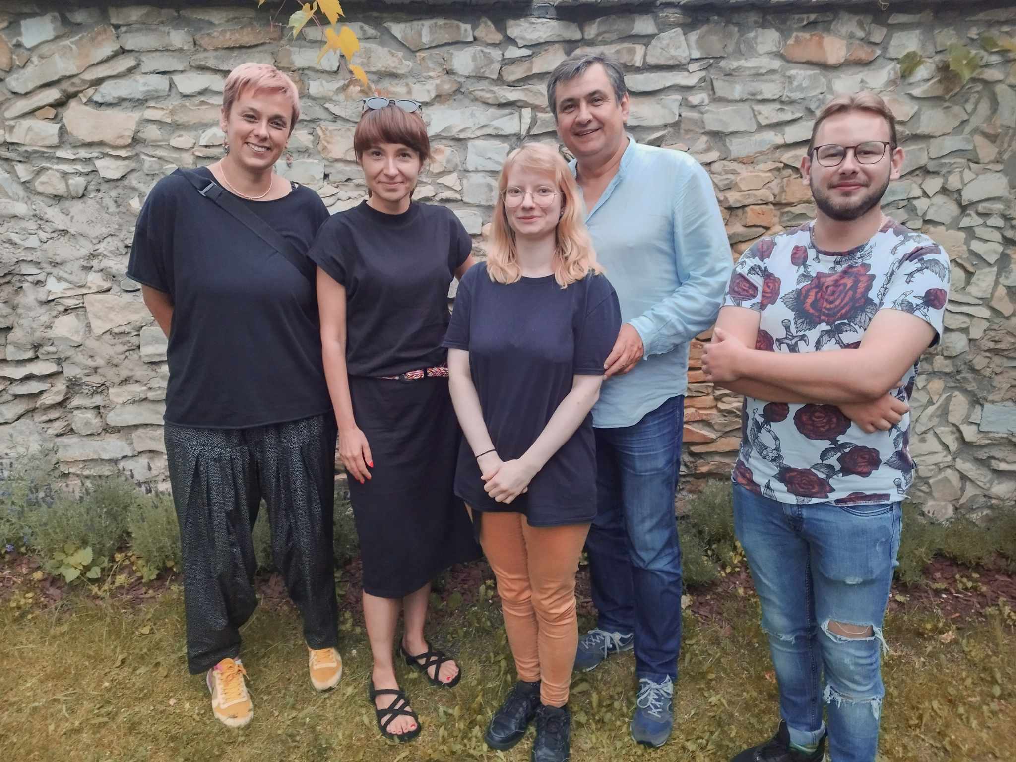 Etnografowie i partner projektu (fot. O. Ławrynowicz)
