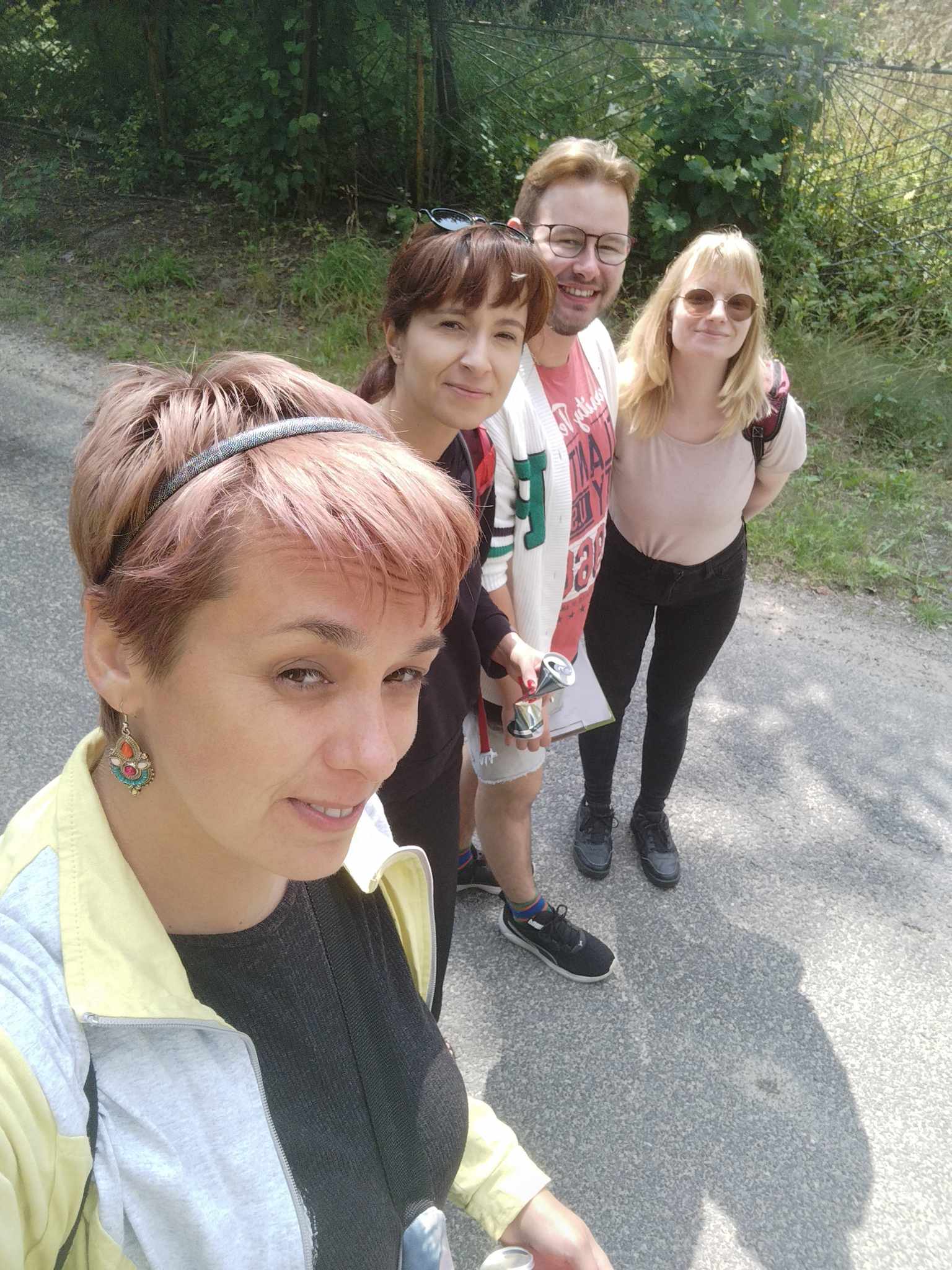 Etnografowie w terenie (fot. A. Piotrowska)