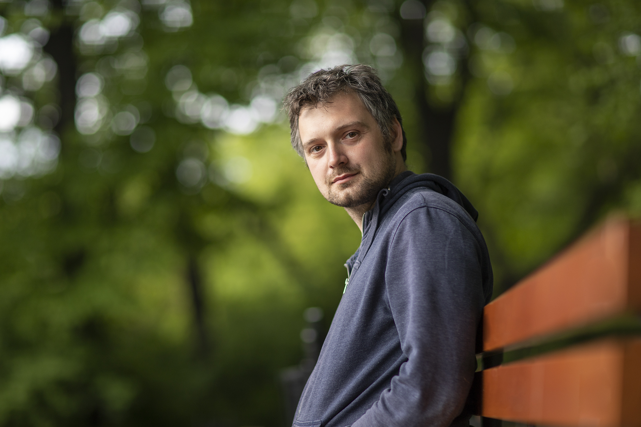 Bartosz Józefiak - portret wykonany przez Bartosza Kałużnego