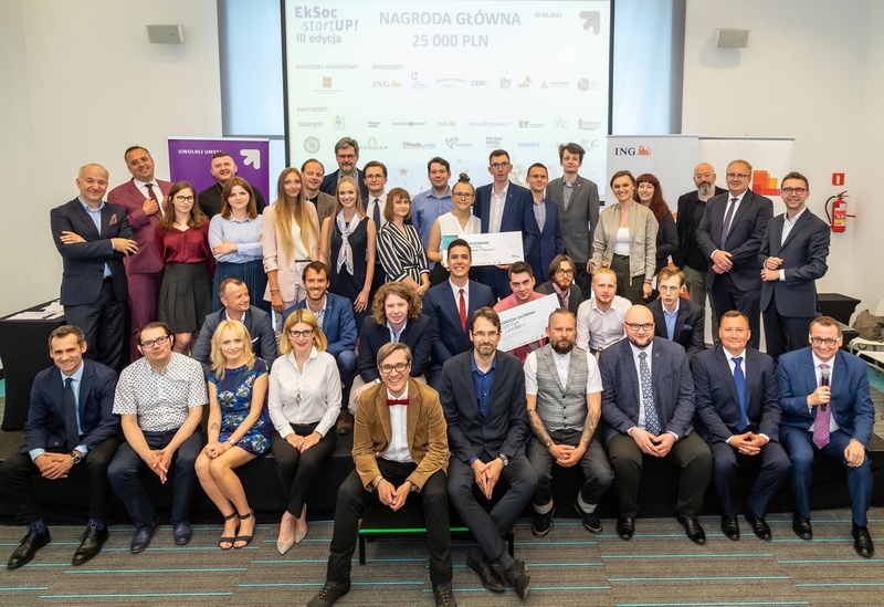 Gala finałowa konkursu EkSoc StartUP! III edycja