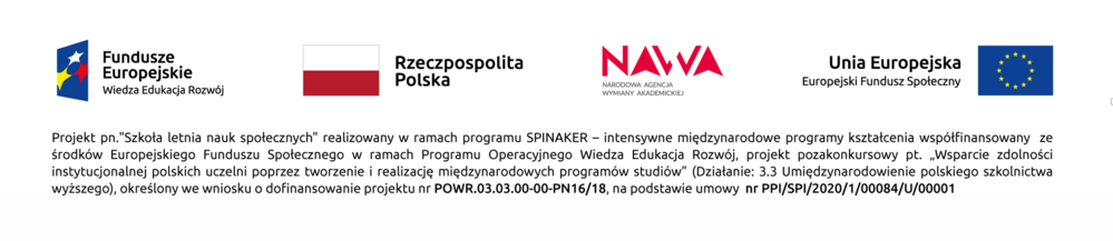 logotypy UŁ NAWA UE