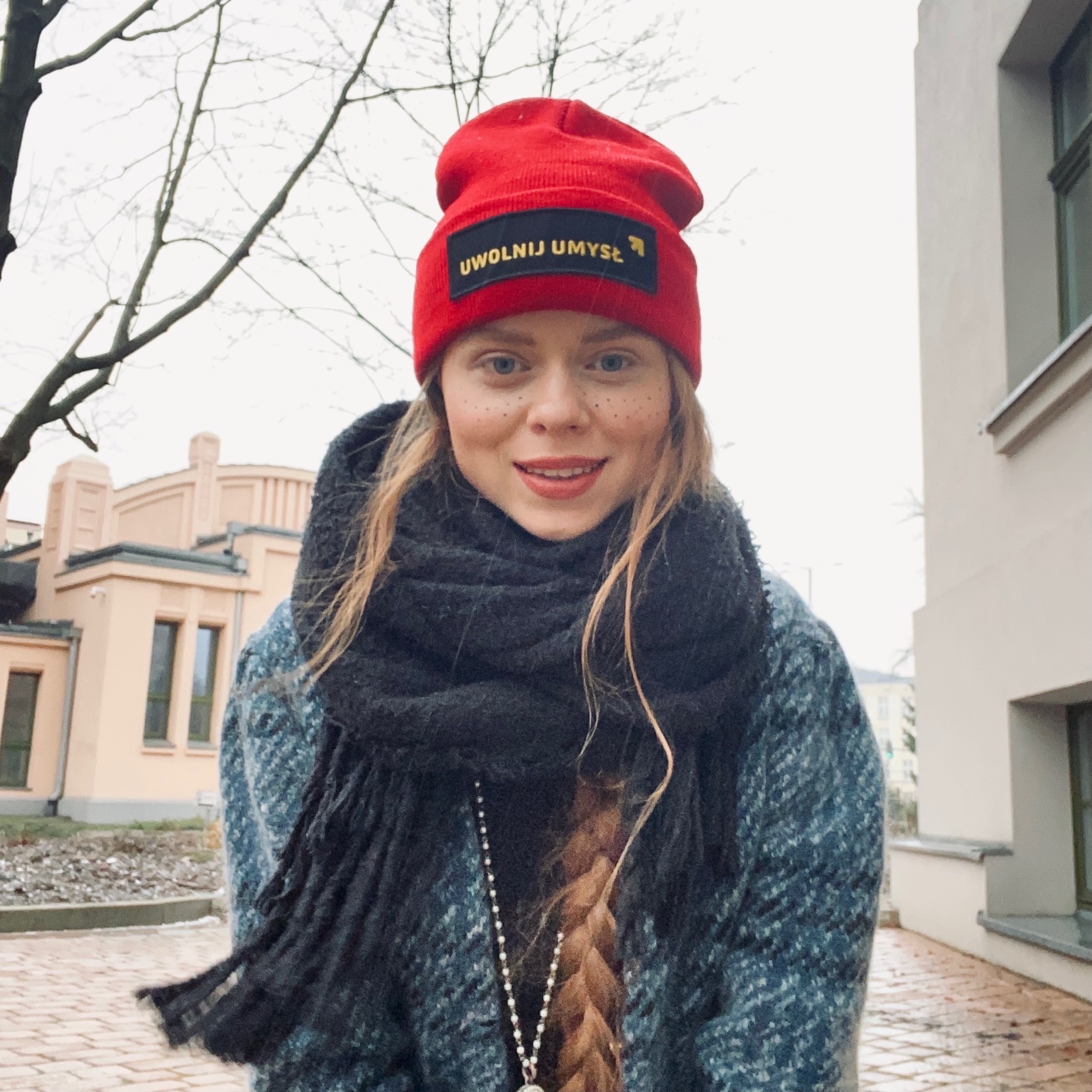 A GIRL IN A RED CAP