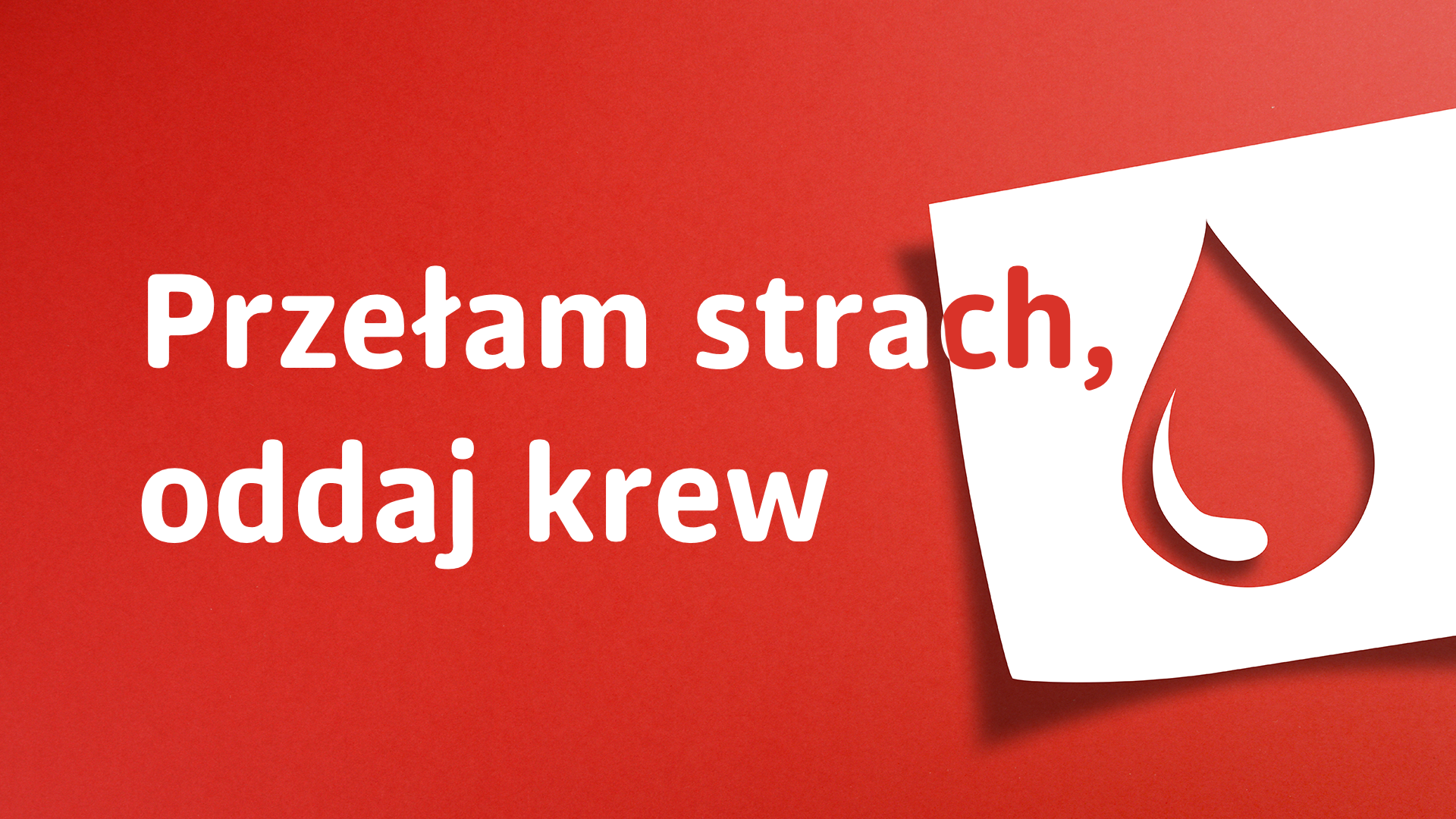 Przełam strach, oddaj krew