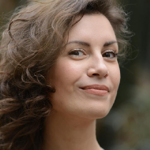 A portrait of Agnieszka Woś-Moder