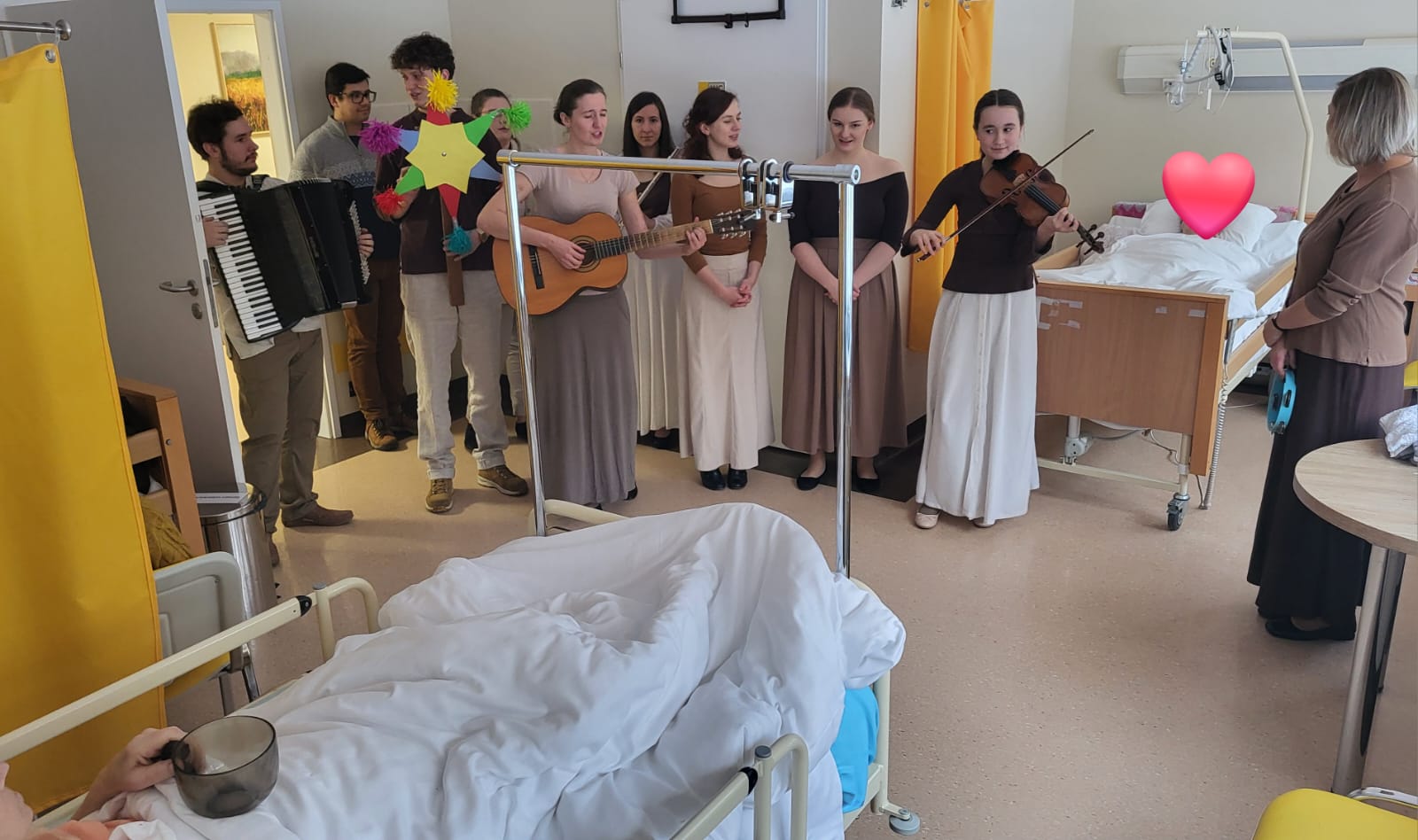 Zespół Bałałajki w Hospicjum Łódzkim