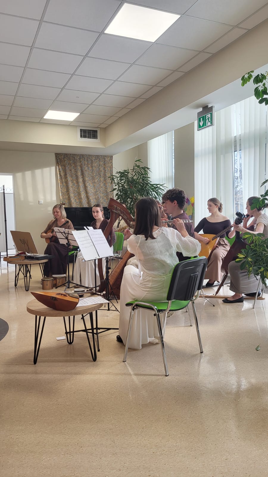 Zespół Bałałajki w Hospicjum Łódzkim