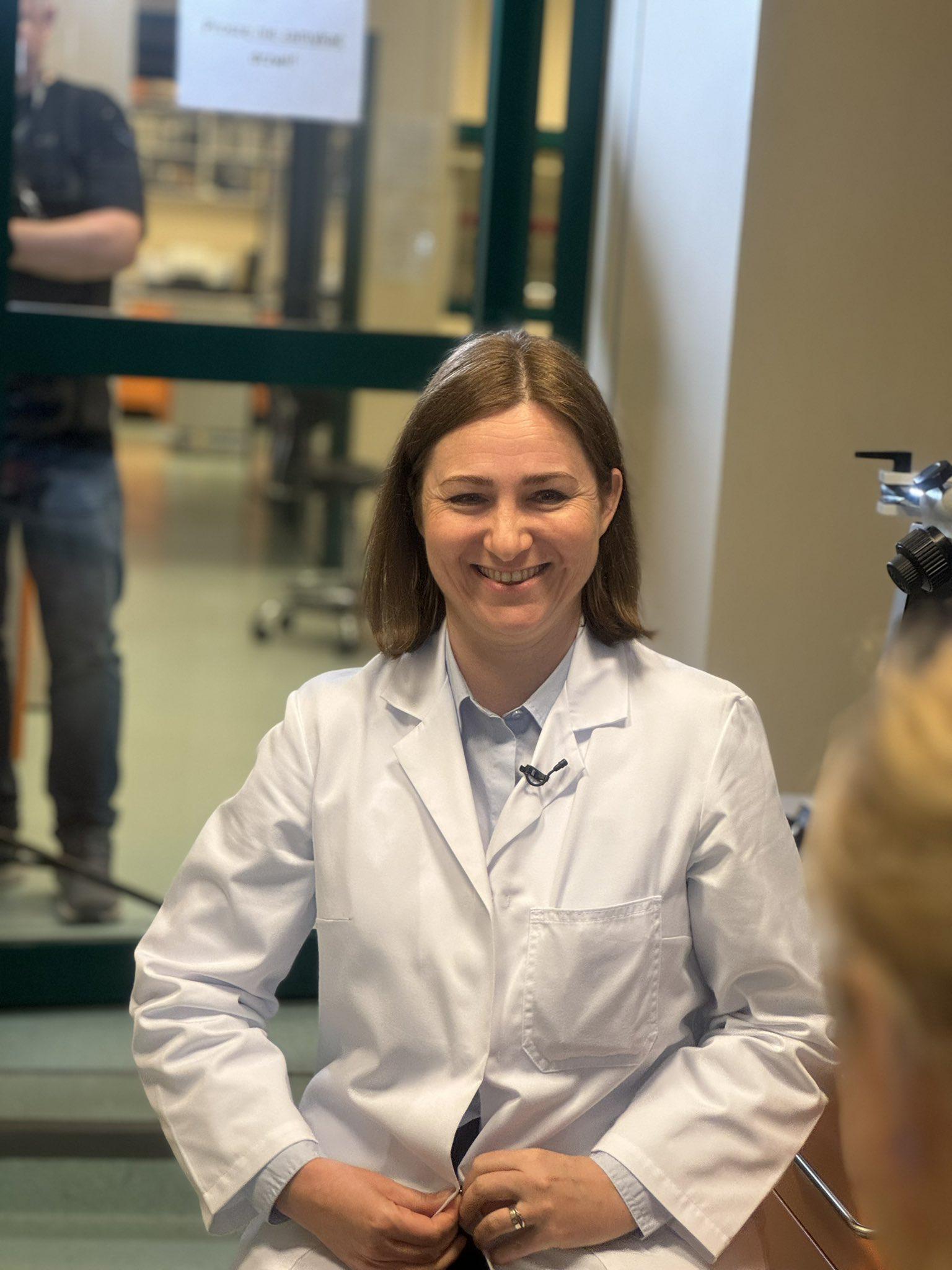dr Aneta Kisielewska podczas realizacji programu