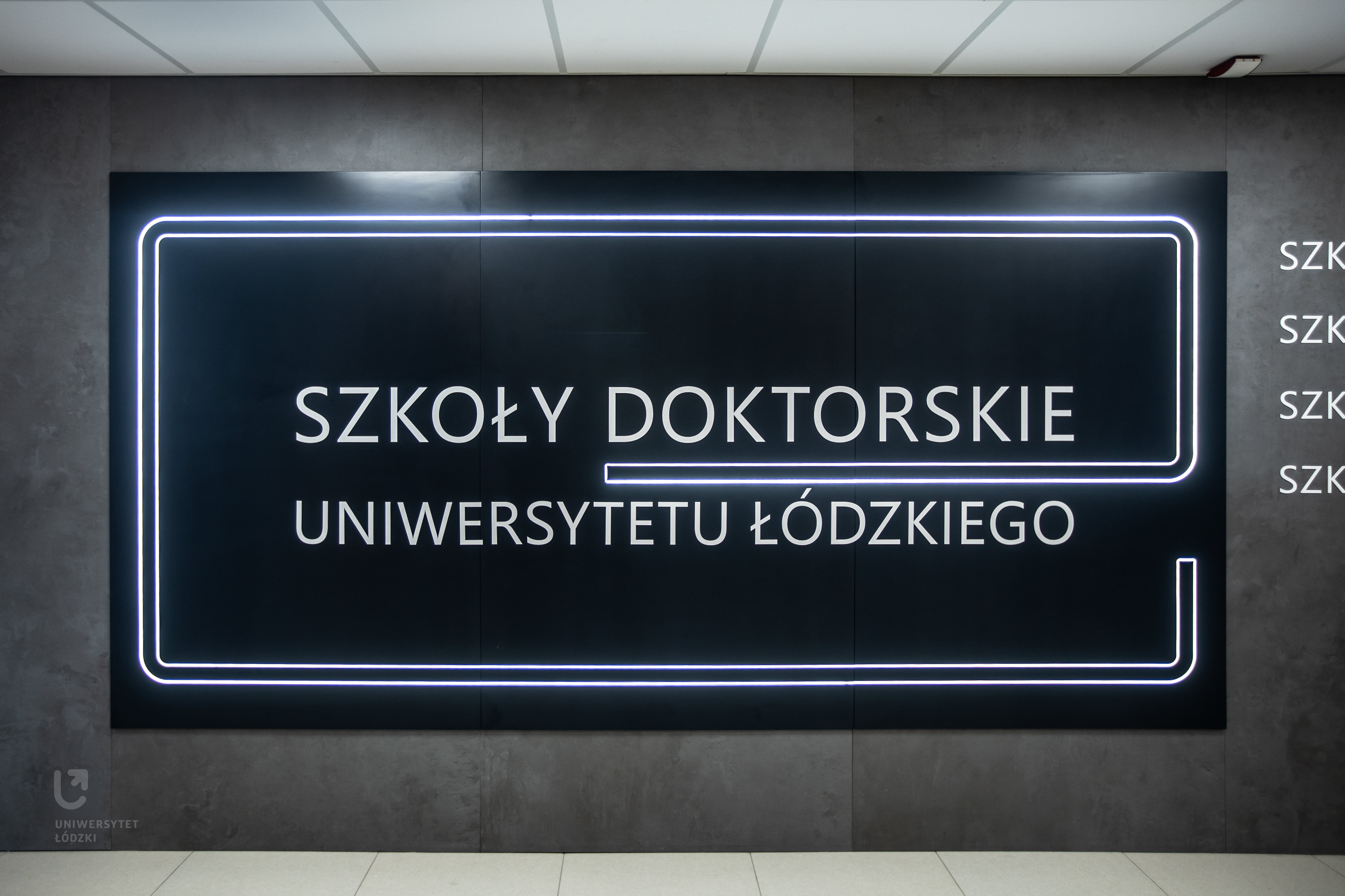 Logo szkół doktorskich UŁ