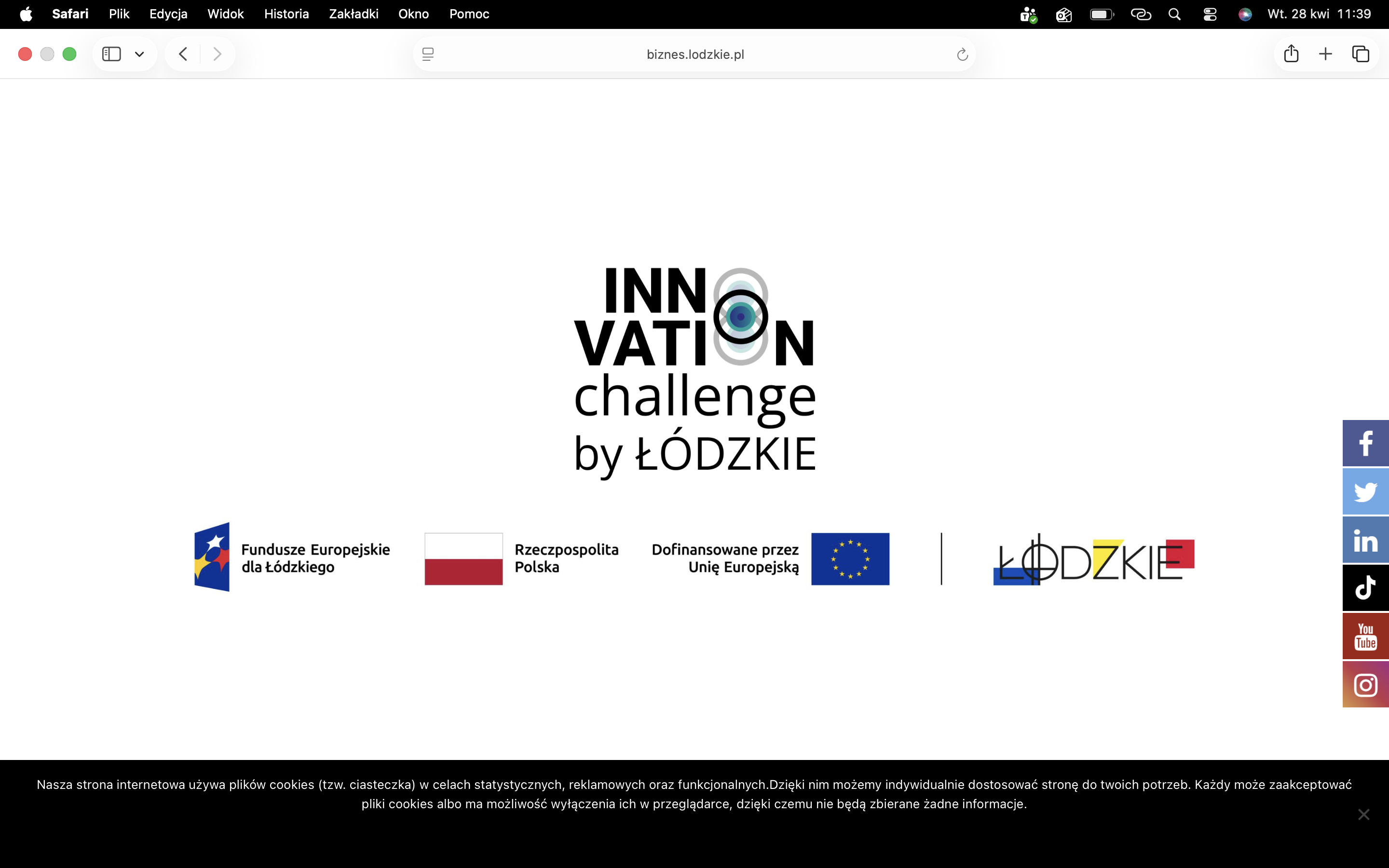 a graphic of the programme