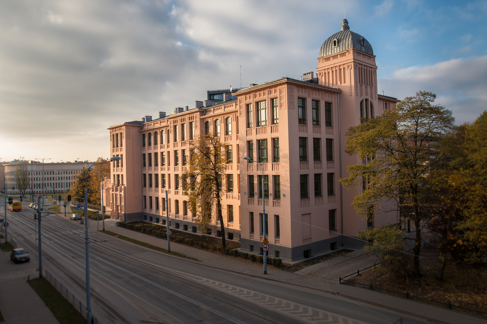 Gmach rektoratu Uniwersytetu Łódzkiego